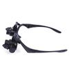 Wearing Magnifying Glass With Led Lights 10x 15x 20x 25x Magnification Loupes Jeweler Motherboard Font Magnifier