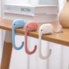 Plastic Bag Hook Portable Cute Elephant Hook For Hanging Decorative Table Purse Bag Hooks Wall Hanger Handbag Hook
