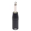 6.35mm Mono Male to XLR 3Pin Male Audio Plug Converter Adapter Connector for Headphone Microphone Power Amplifier Guitar