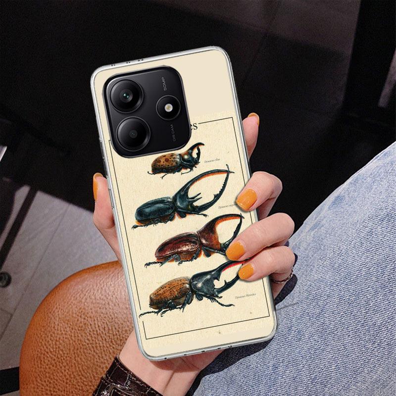 Bugs Bees Scientific Decomposition Phnoe Case for Phnoe Case for Xiaomi Redmi Note 15 14 14S 13 Pro Plus 12 12S 11S 11E 10S 10 1