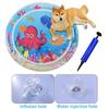 Interactive Sensory Play Mat with Air Pump Summer Cooling Pad Cat Water Bed Playmat for Indoor Cats