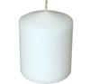 Candle Classic Candles Cylinder Small 8X8X10Cm White