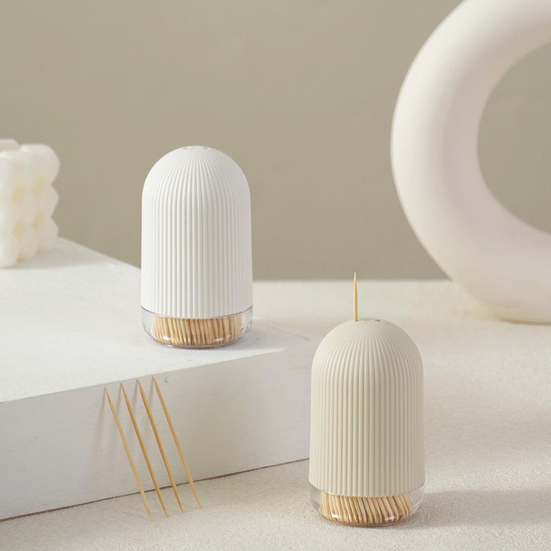 Elegant Toothpick & Swab Holder: High-End, Creative Storage for Toothpicks, Floss, and Cotton Swabs