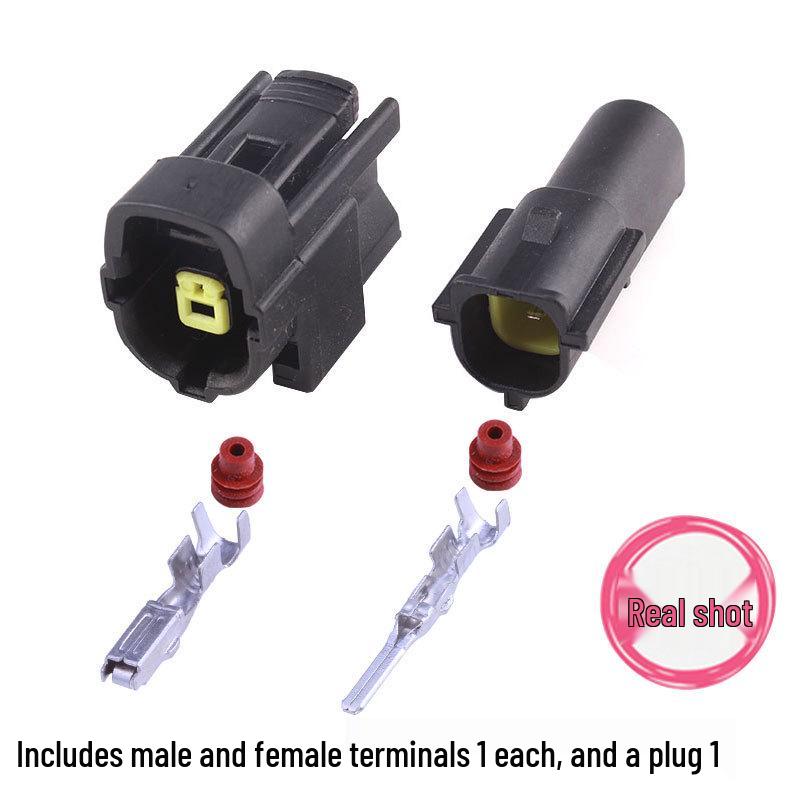 Conector Auto AMP1.8 Impermeabil ștecher 4 pini tată-mamă, cablaj 2P, 16 găuri DJ70216Y-1.8