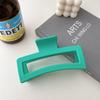 13cm Adorable Oversized Matte Hair Clip For Women In Soft And Shades Bold