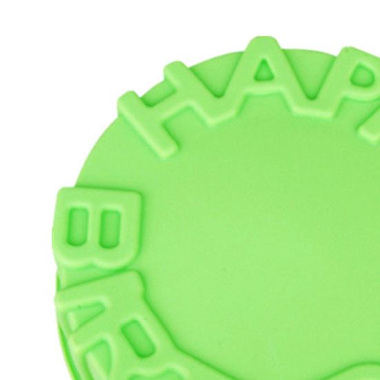 Happy Birthday DIY Cake Mold Simple Operate Silicone Baking Mold Kitchen Tools