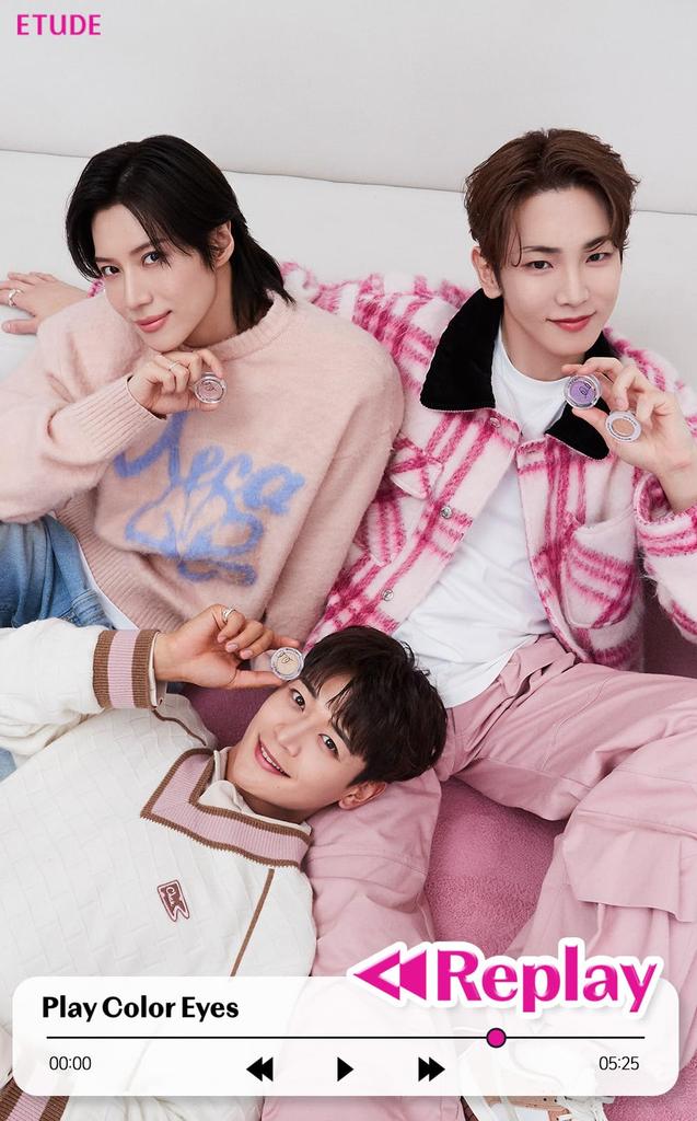 ETUDE Play Color Eyes Mini Secret Cake Box palette eyeshadow glitter shimmer matte [Etude Official] / 4-color