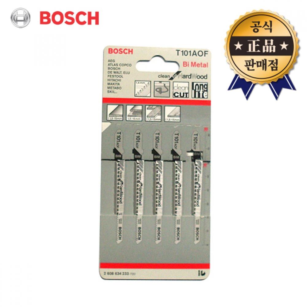 

Полотно для лобзика BOSCH T101AOF 101AOF 5шт T 101AOF Полотно для лобзика по дереву