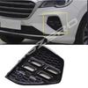 1pc Front Fog Light Decorative Frame Bumper Left Right Bar Light Black Lampshade for Chery Jetour X70 F01-2803512