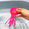 Baby Bath Toy Sponge Water Absorbing Octopus Squeezing Stress Relief Toy Water spray Octopus  Swimming Play Water Bathing Toy