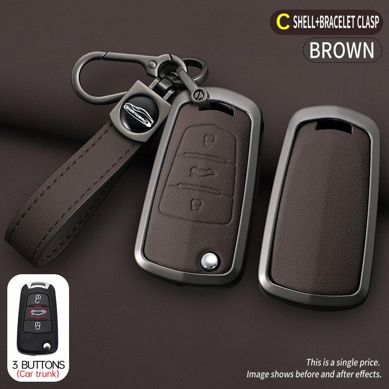 3 Buttons Car Remote Key Case Cover Shell For Great Wall Wingle 5 6 3 7 Voleex C30 Steed Haval Gw Hover H5 Key Cover Accessories