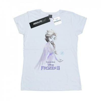 Womens/Ladies Frozen 2 Elsa Unity Snowflake Cotton T-Shirt