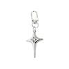 Hollow Star Keychain Keyring Bag Pendant Jewelry Accessories Backpack Ornament Elegant Keyrings Adornment for Women
