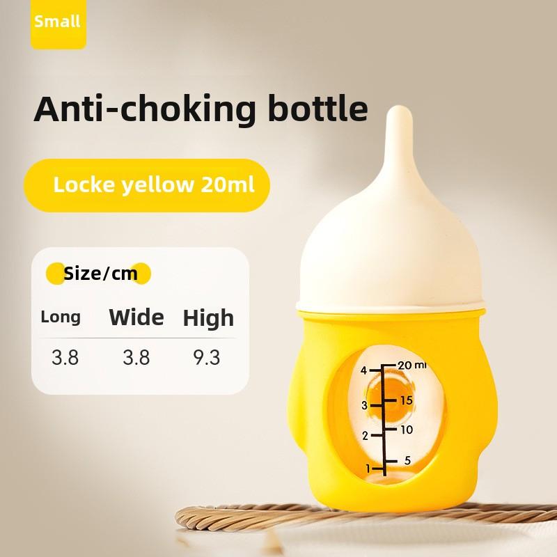 

New bottle drinking milk see scale pet milk bottle cat dog bionic anti-choking newborn puppy cat silicone