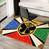 Rock Music Floor Mat Soft Thickened Absorbent Non-Slip Bedroom Living Room Door Mat Home Decor Flannel Rugs