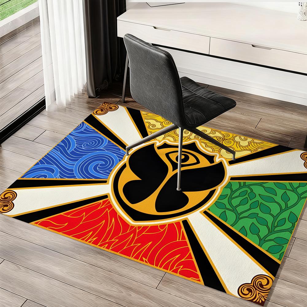 Rock Music Floor Mat Soft Thickened Absorbent Non-Slip Bedroom Living Room Door Mat Home Decor Flannel Rugs