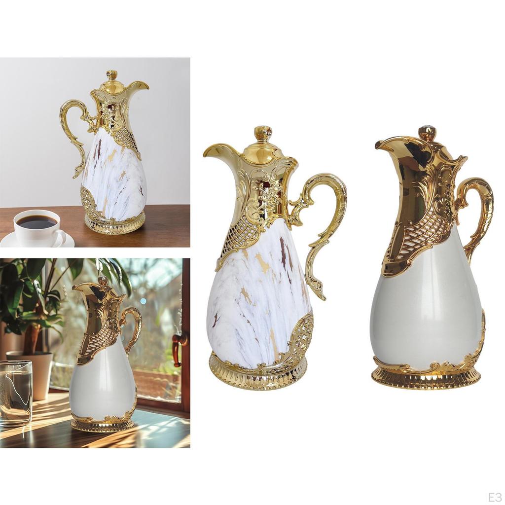 Arabisk kaffekanna Vakuumbeständig termoskanna Isolerad tekanna för fest