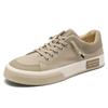 New Spring Mens Shoes Korean Style Trendy and Versatile Casual Mens Canvas Shoes Light Luxury Niche Comfortable Flat Shoes