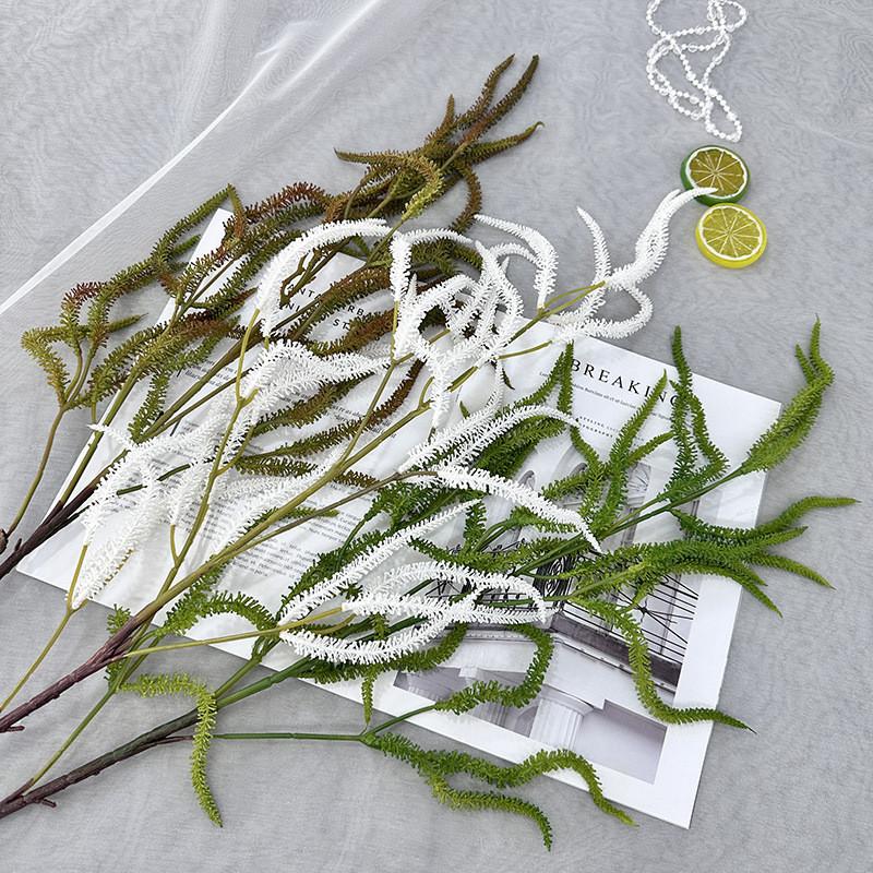 Artificial Mirb Salicaceae With Soft Plastic Leaves For Decoration Indoor