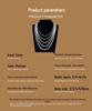 Men's Moissanite Tennis Chain Necklace in Gold-Plated 925 Sterling Silver - Luxurious, Simple Hip Hop Jewelry
