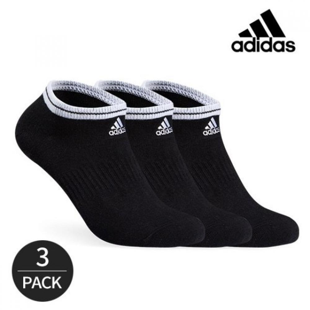 

Adidas Men s Performance Thick Neckline Sneakers 3P BK