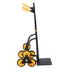 Stair Climbing Cart, 200 kg Stair-Climbing Capacity, Heavy-Duty Folding Trolley Cart with Telescoping Handle, 6 Wheels and 2 Bungee Cords, Stair