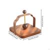 Wooden Napkin Holder Restaurant Style Square Desktop Organizer Tableware for Hotel