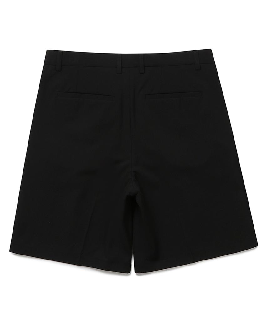 CONNECT KINLOCH Comfort Hidden Banding Half Slacks (Black)