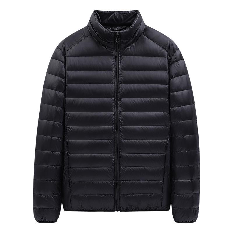 2024 Men's Trendy Winter Plus Velvet Light Cotton Jacket