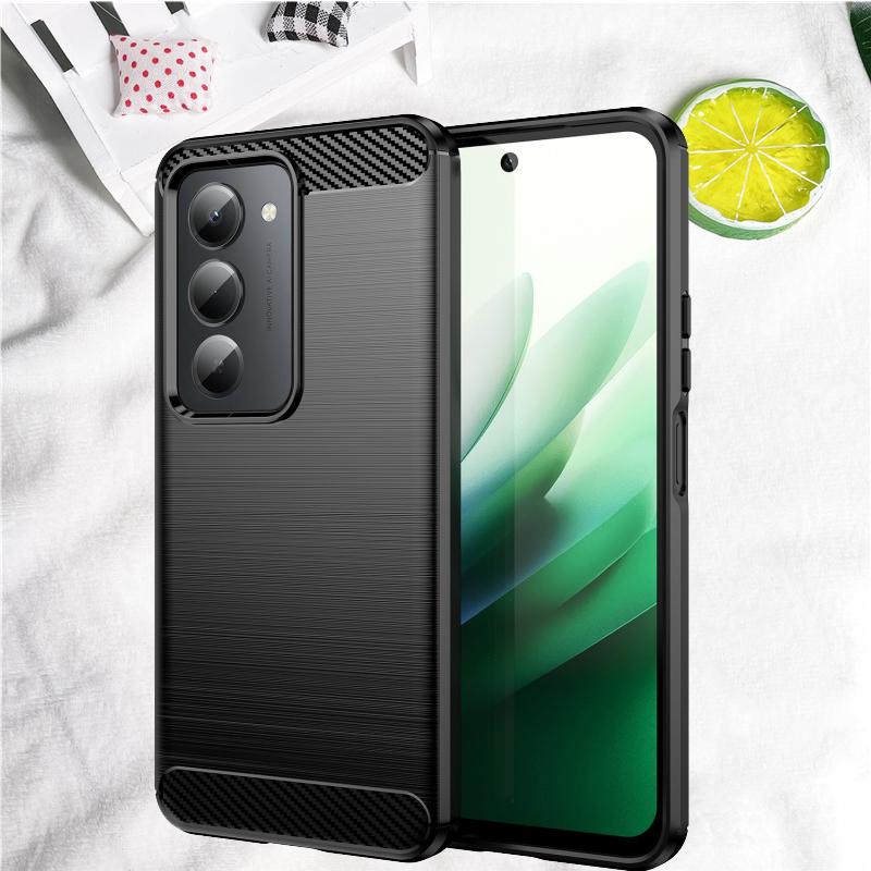 For Redmi 15 5G Case Cover Xiaomi Redmi 15 5G Capas Shockproof Armor Bumper Carbon Fibre Back TPU Soft Cover Redmi 15 5G Fundas