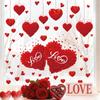 Heart Shaped Wall Window Stickers Valentine'S Day Festive Party Atmosphere Decorations For Home Party Shop Restaurant
