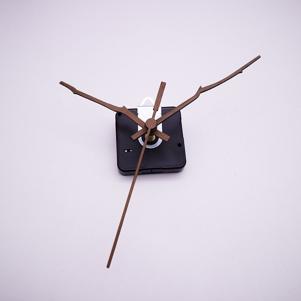 Hour/Minute/Second Clock Mechanism Wood Pointer Clock Hands Kit Silent Wall Clock Parts