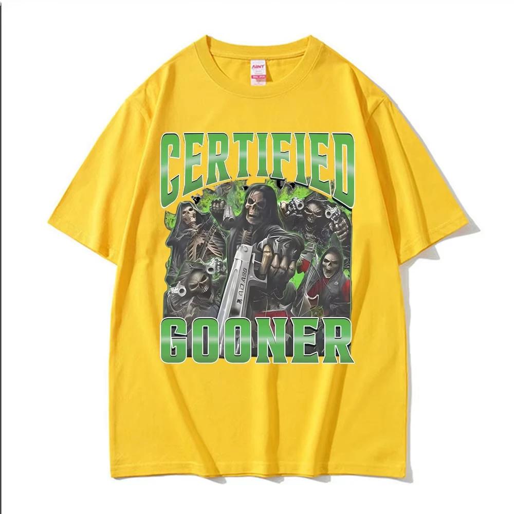 Gothic Harajuku T-Shirt Herren Sommer Schweißabsorbierend Atmungsaktiv Top Reine Baumwolle Rundhals Kurzarm Mode Herrenbekleidung