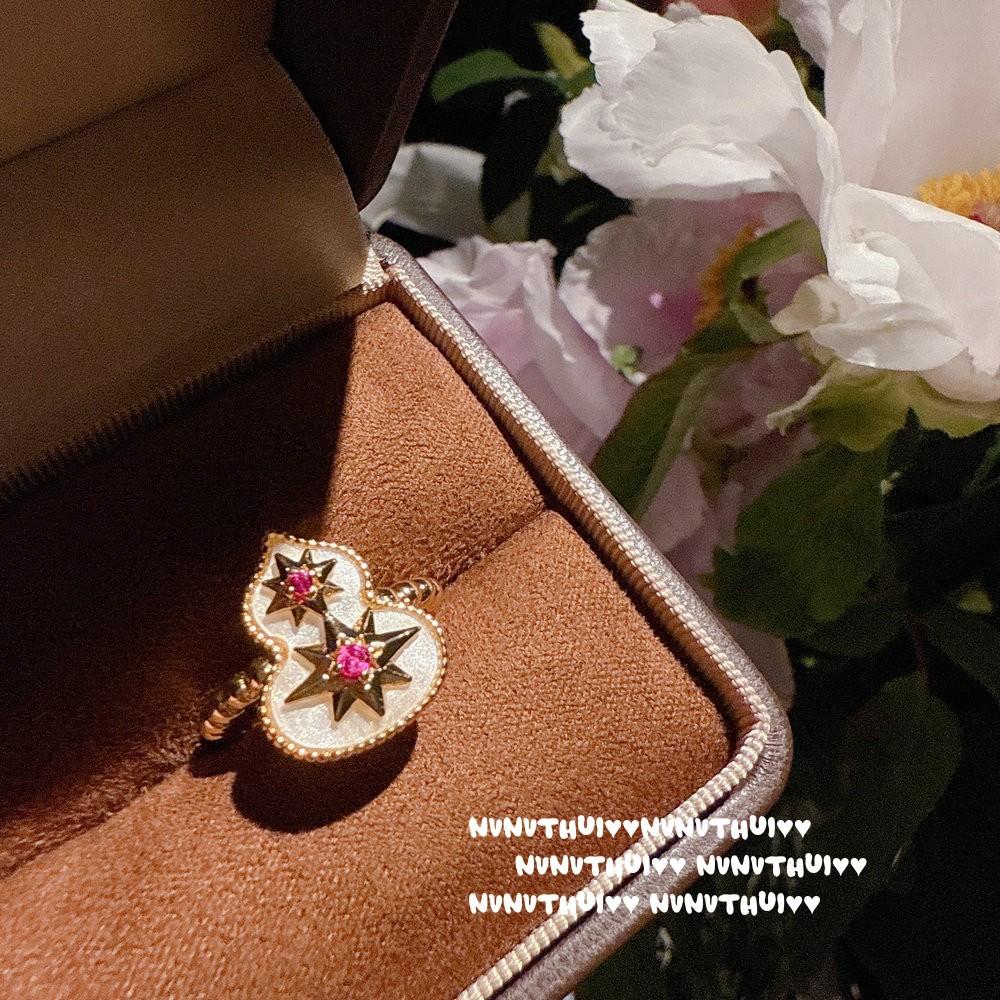 Jewelry, Xingmang Red Treasure White Fritillary Gourd Fulu Necklace, New Chinese Style, Color Treasure Gourd Earrings Set