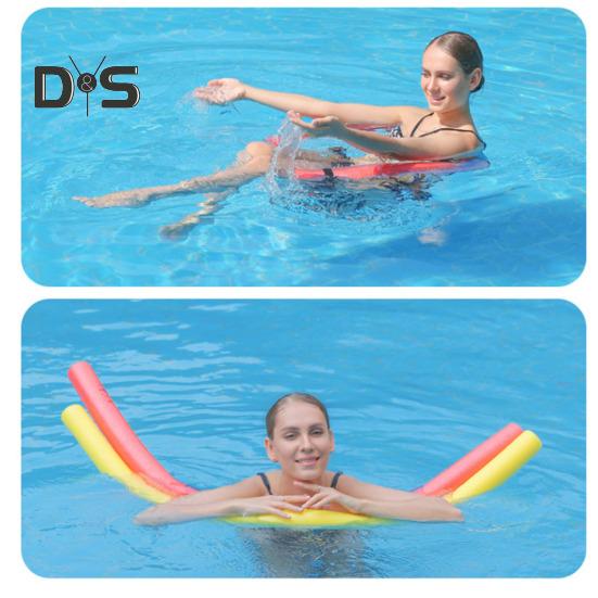 150CM plovoucí bazénová nudle pěnová trubice pro děti a dospělé vodní hry bazén vysoká vztlaková dlouhá pěnová tyč z EPE