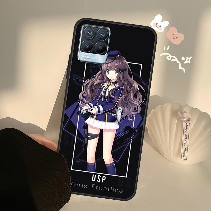 Girls Frontline Case For Realme C55 C63 C61 C51 C53 C25 C65 C67 C71 C75 11 12 13 14 Pro Plus GT6 GT7 15 Pro