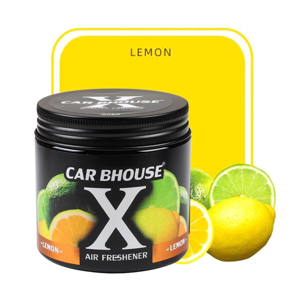 220g Car Air Freshener Long-Lasting Lemon Rose Lavender Flavor Car Scent Light Fragrance Compact Car Odor Eliminator