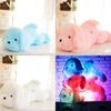 Colorful Emitting Light Dog Plush Toy Cute Girl Children Bedroom Gift Decoration