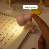 Q Ying 1 LED Clip-On Desk Lamp: Mini, Eye-Friendly, Ideal Birthday Gift for Friends' Study or Dorm Room
