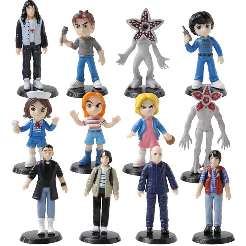 6/12/18Pcs/Set Stranger Things Vecna Figures Collectible Desktop Ornament Toys Kid Gifts for Tabletop Desk Decoration