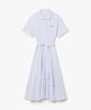 LACOSTE Women'S Fit-And-Flare Belted Polo Dress Ef9621-56G J2G