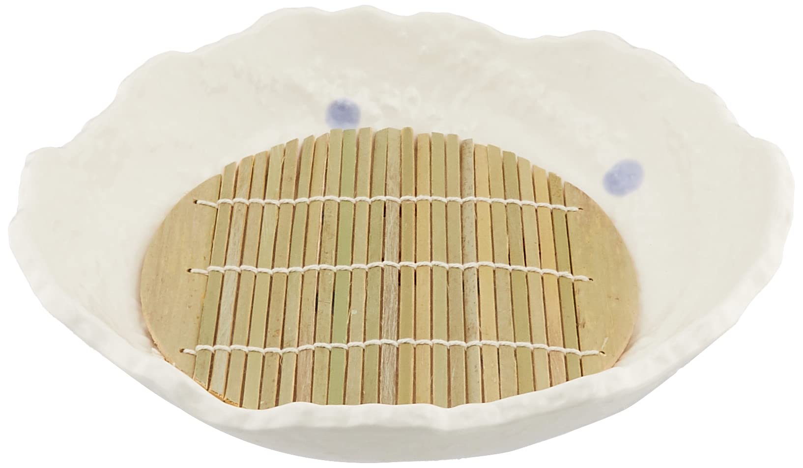 

Banko Ware Noodle Soba with Slatted Goldfish 25cm Dishwasher Made in Product Number 15417 Bowl, Plate, No. 8, Base, Hand-Posed Design, Approx. коричневый