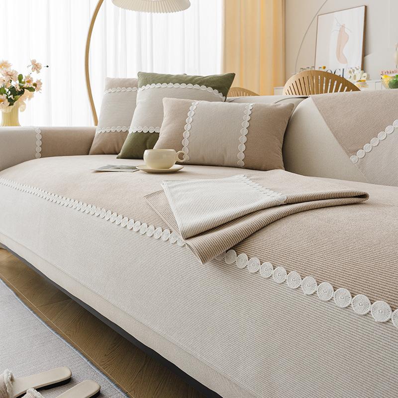 Waterproof Urine-Proof Sofa Cushion, All-Season Non-Slip Seat Cushion, New Chenier Pet Sofa Cover Cover Cloth Towel