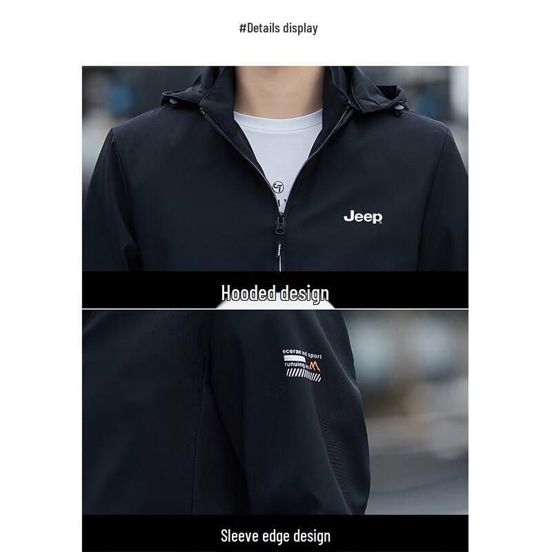 JEEP Men's Windproof Casual Jacket