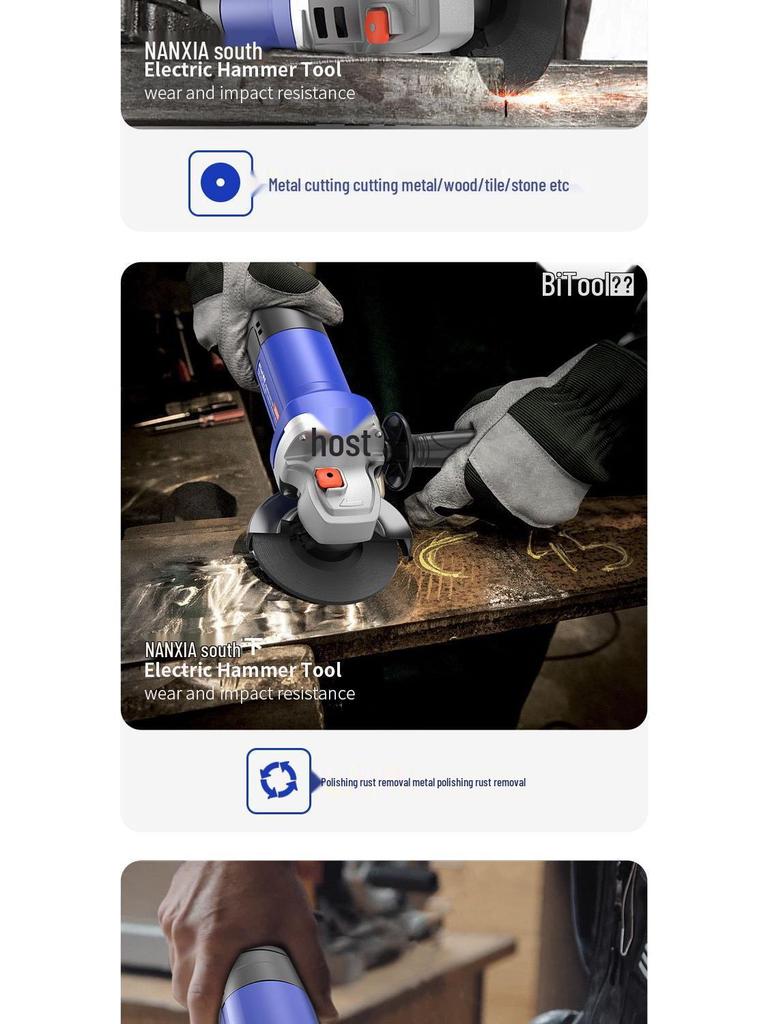 Compact Multifunctional Angle Grinder & Polisher