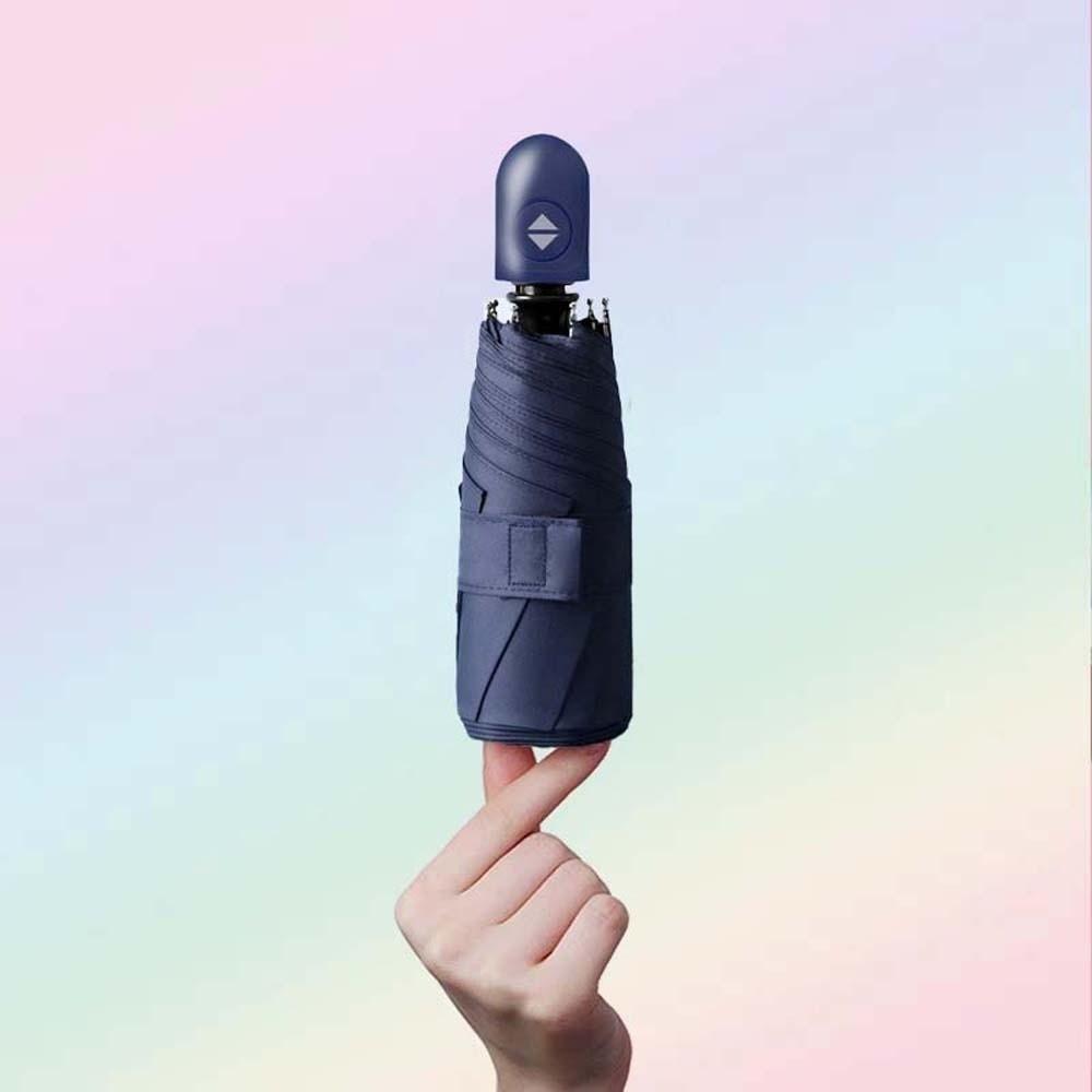 UV Protection Automatic Pocket Umbrella Lightweight Compact Portable Brolly Daily Use