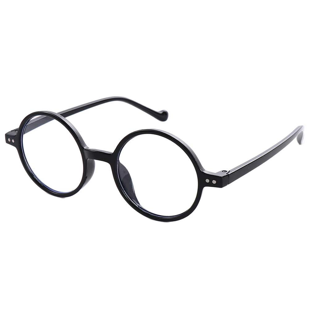 

Anti Radiation Glass Anti Blue Light Computer Glasses Hyperopia Eyewear Glasses Reading Glasses Round Presbyopic Glasses -400 чорний