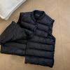Soft, comfortable and warm down cotton vest women's season short ribs vest