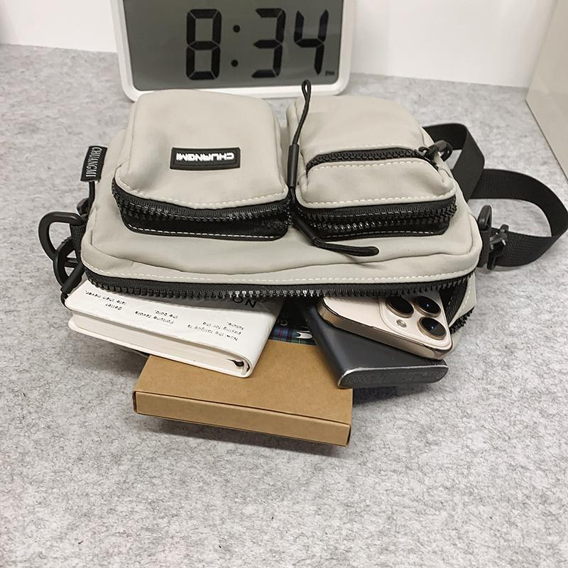 Men's  Crossbody Bag Women's Shoulder Bag Sports Style Small Square Bag