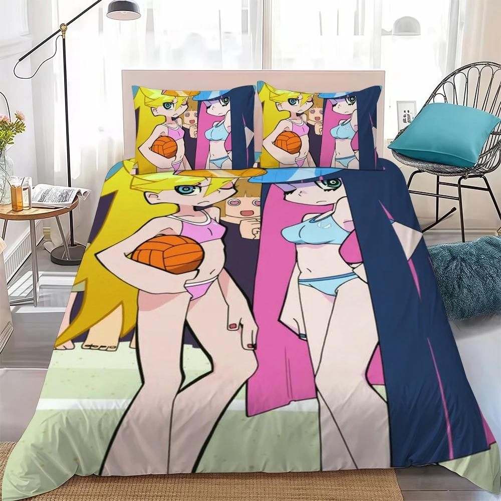 Panty and Stocking with Garterbelt Bedding Set Soft Comforter Cover With 1/2pcs Pillow Shams For Kids Adults Duvet Cover